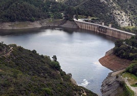 Archive image of La Concepción reservoir.