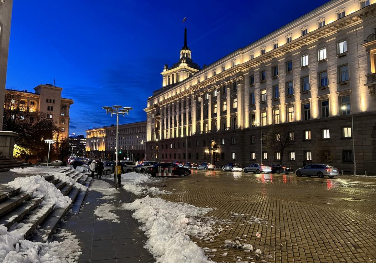 A street in Sofia, the capital of Bulgaria, that is full of delights for visitors - even in winter.