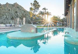 A view of the spa of Archena, Murcia.