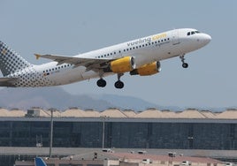 The Vueling plane was diverted to Malaga Airport.