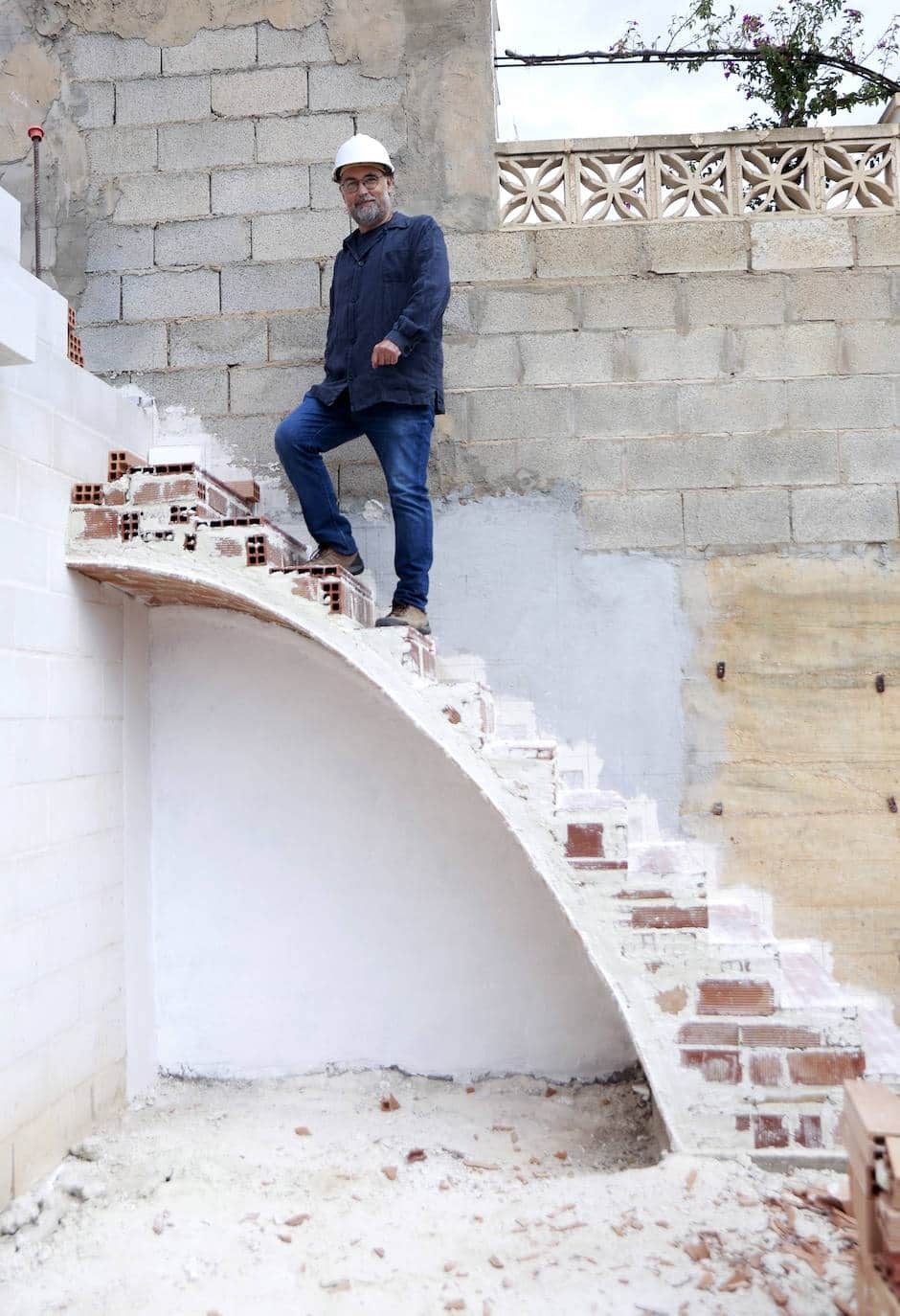 The vaulted staircase