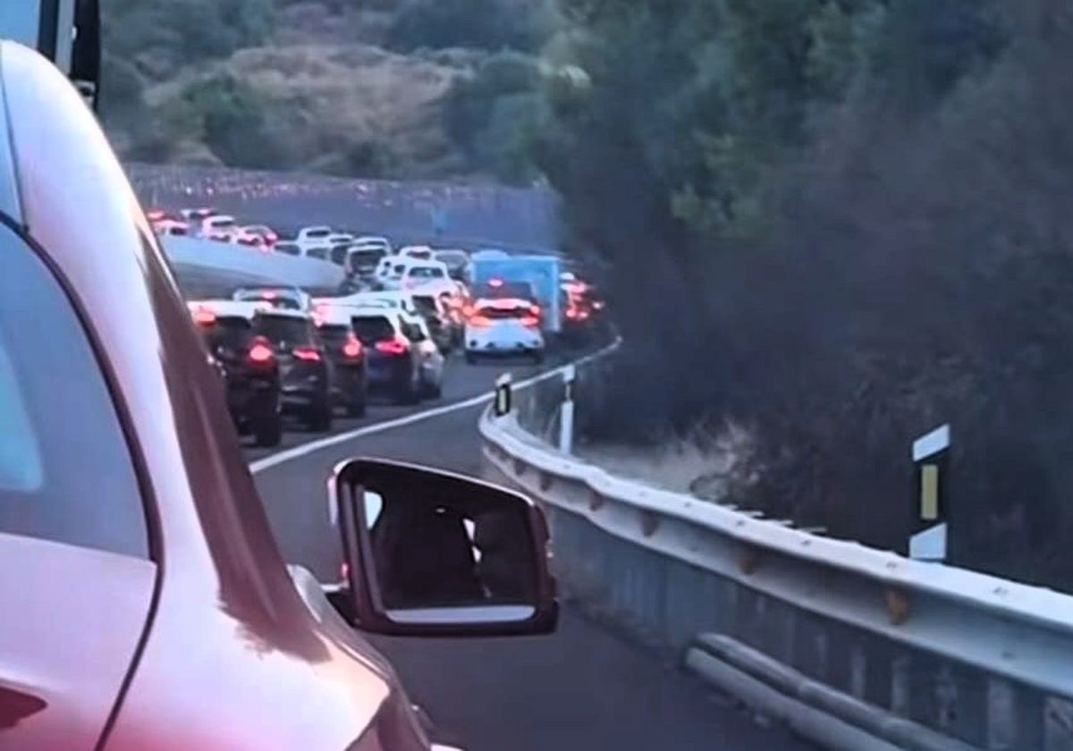Traffic jams on the motorway and the dual carriageway prevented many concert-goers from getting to the concert.