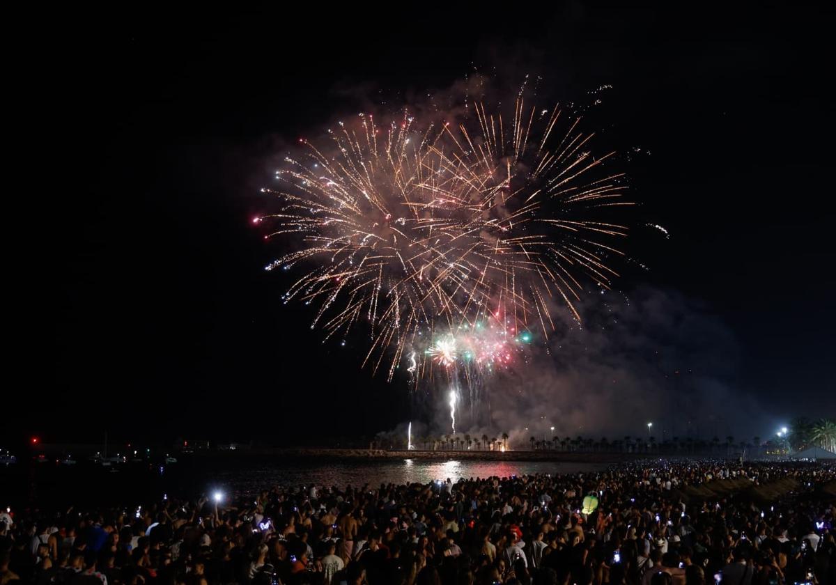 Malaga kicks off eight days of partying with fireworks and drone show