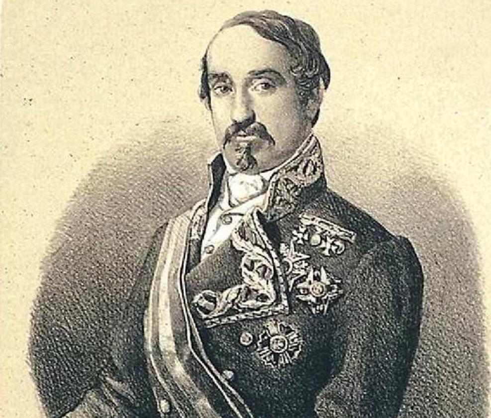 Portrait of Leopoldo O' Donnell.