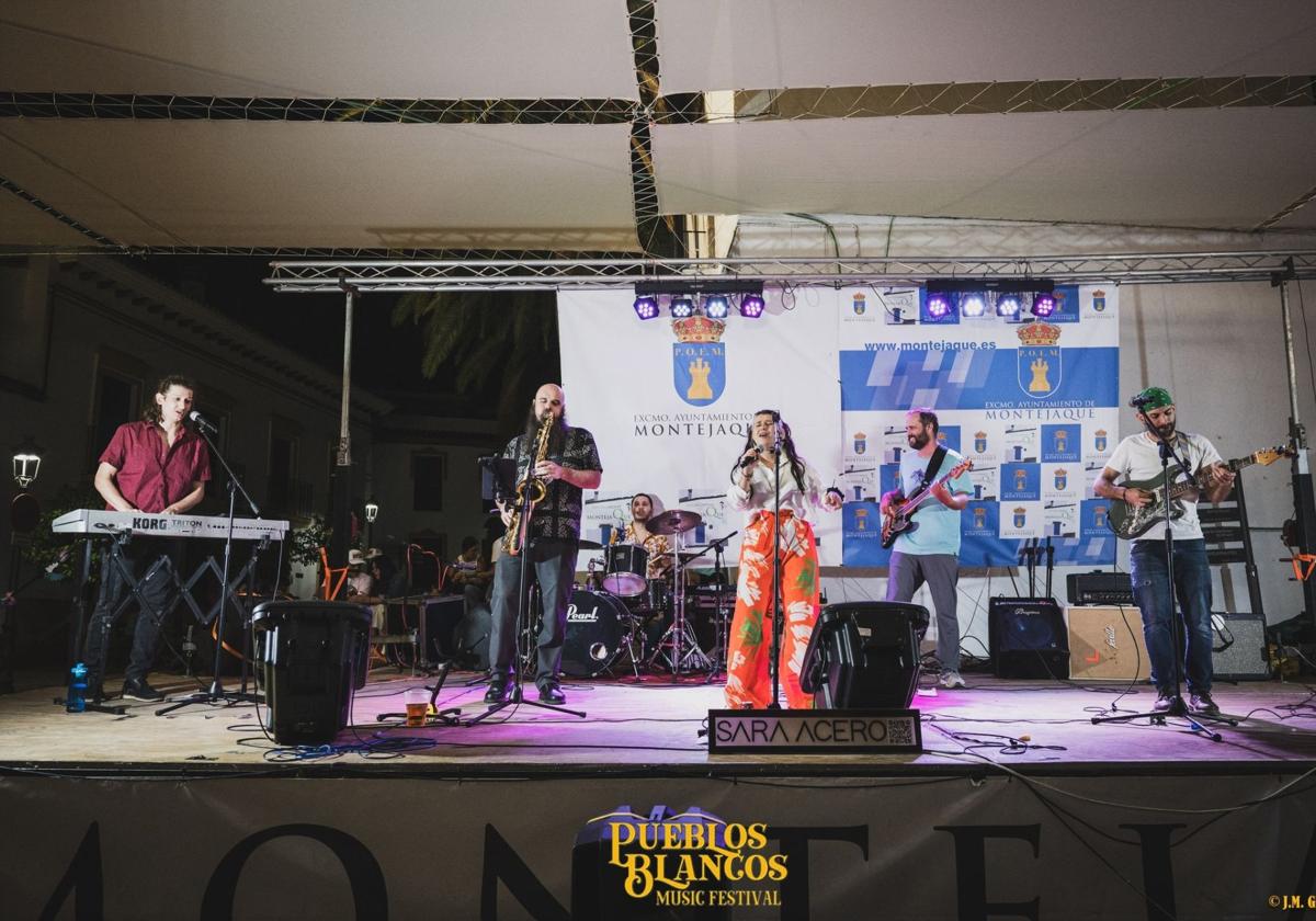 One of the concerts during last year’s Pueblos Blancos Music Festival in the Serranía de Ronda.
