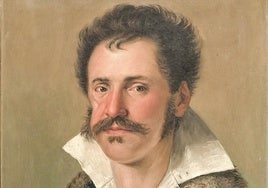 A 19th-century portrait of Scottish soldier John Downie.