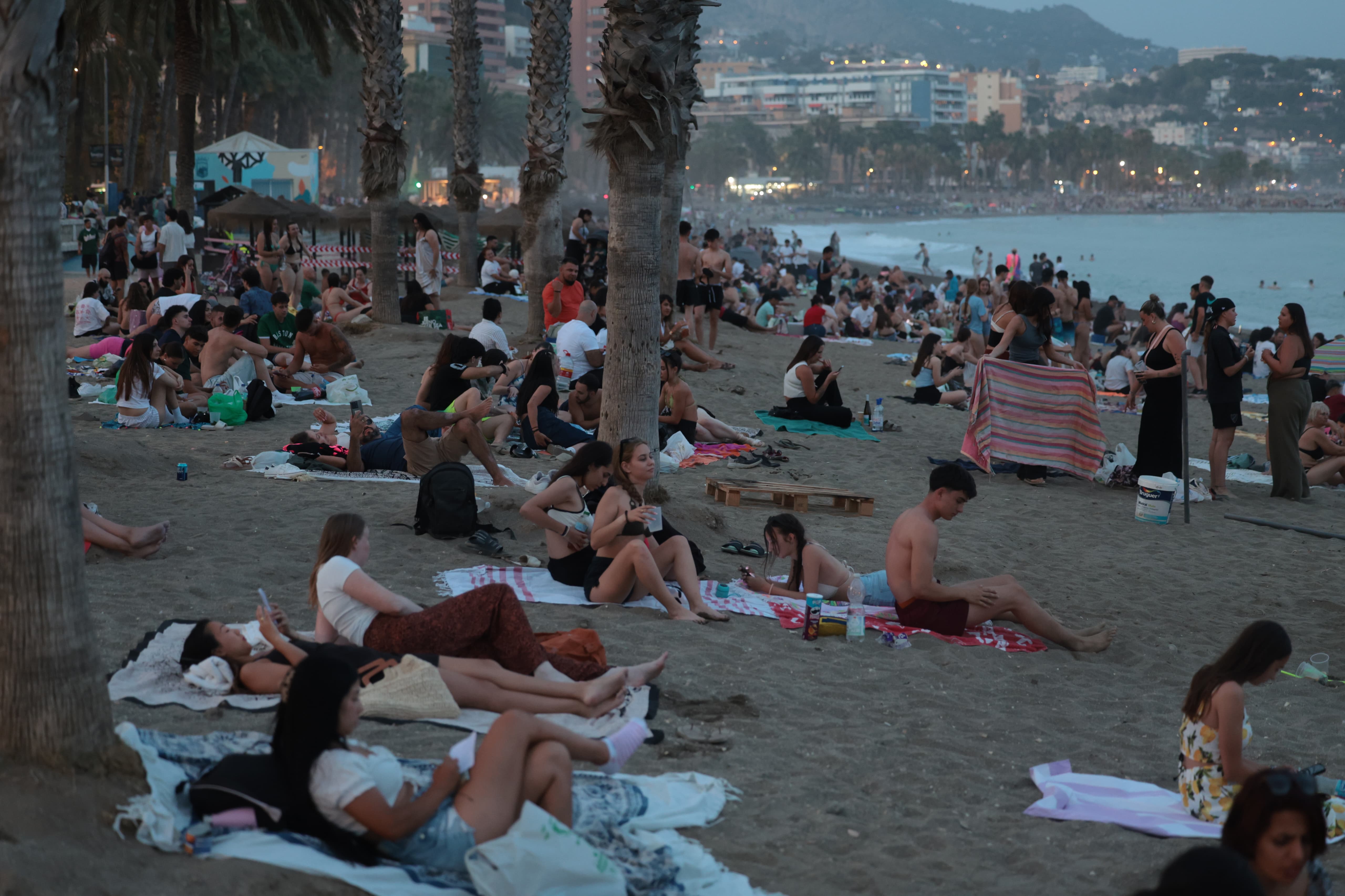 San Juan, a night on the beach - in pictures