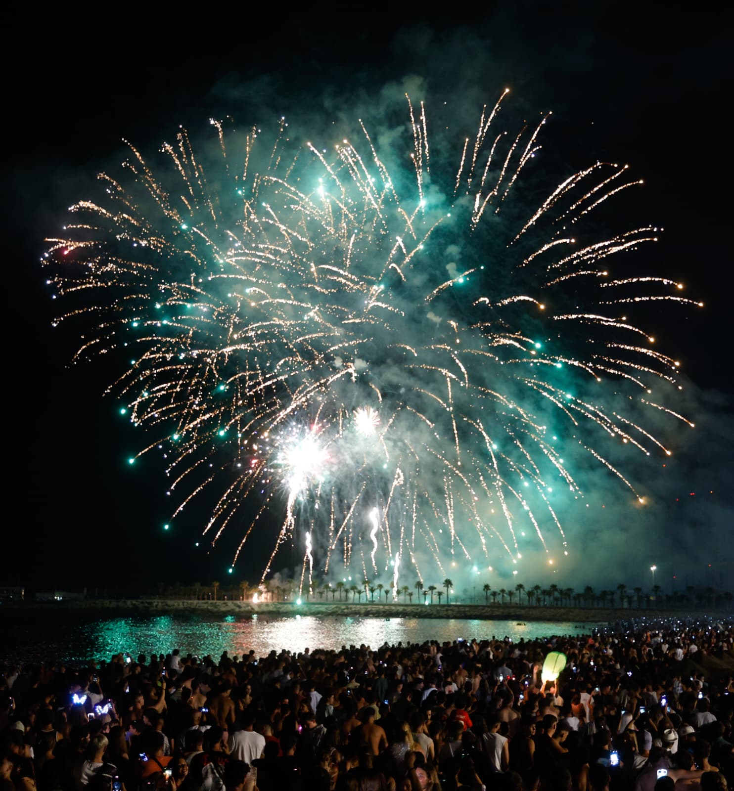 Malaga kicks off eight days of partying with fireworks and drone show