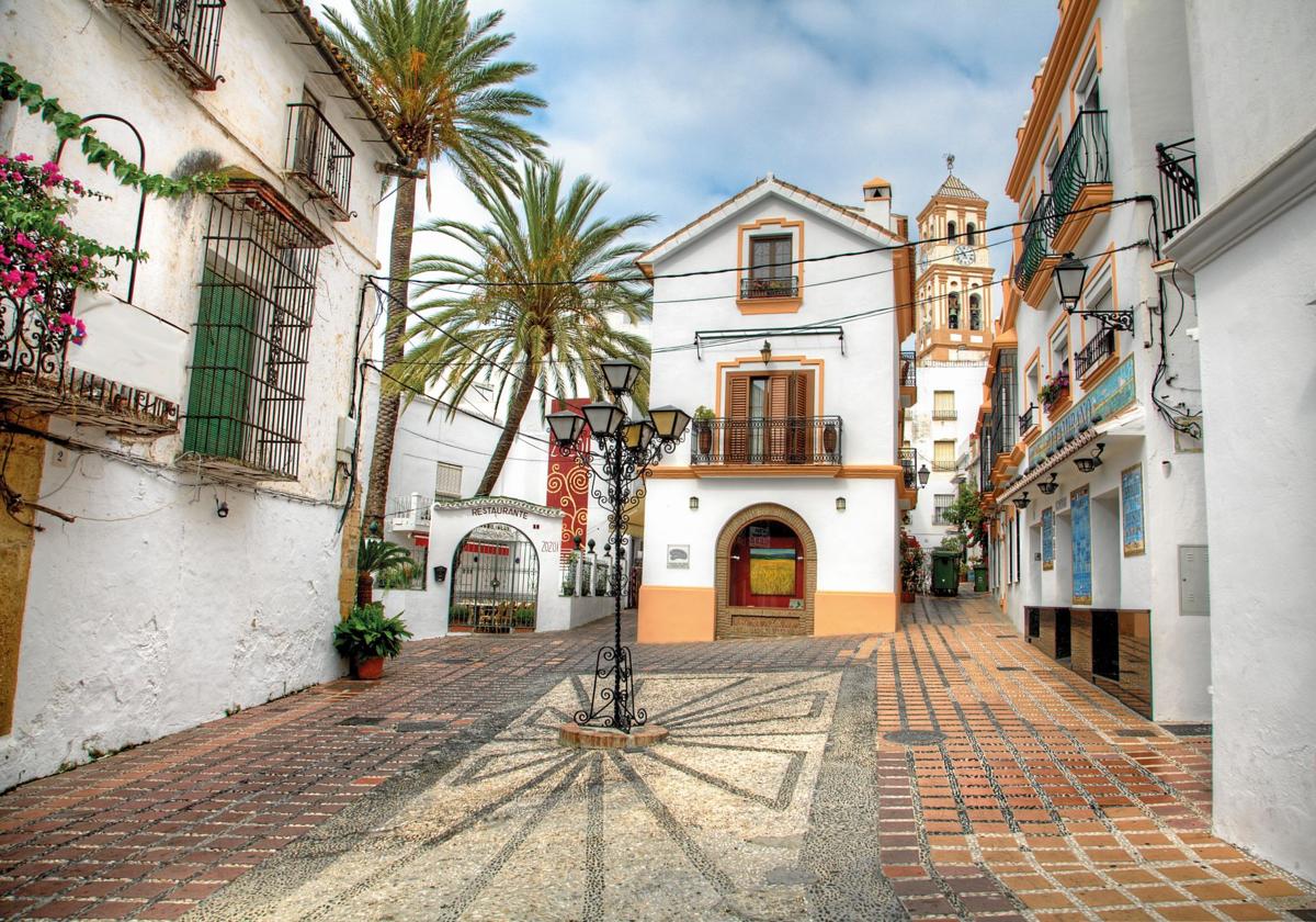 Marbella old town.
