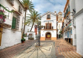 Marbella old town.