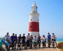 Aito members visit Punta Europa.