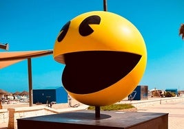 Why is this giant Pac-Man eating its way along the Costa del Sol this summer?