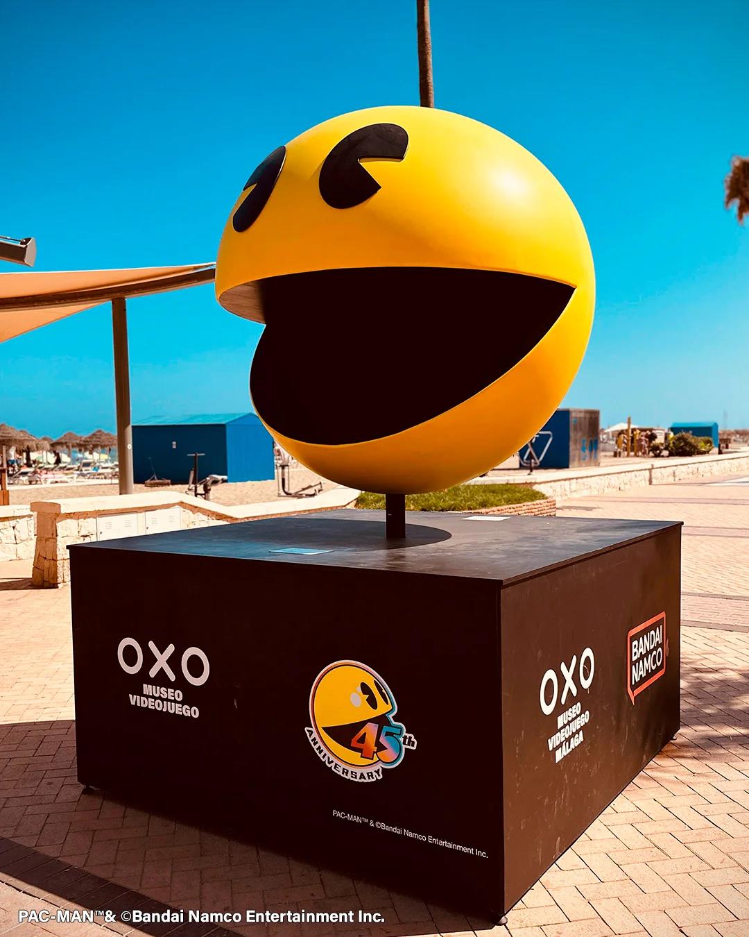 Why is this giant Pac-Man eating its way along the Costa del Sol this summer?