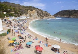 File image of Portitxol cove