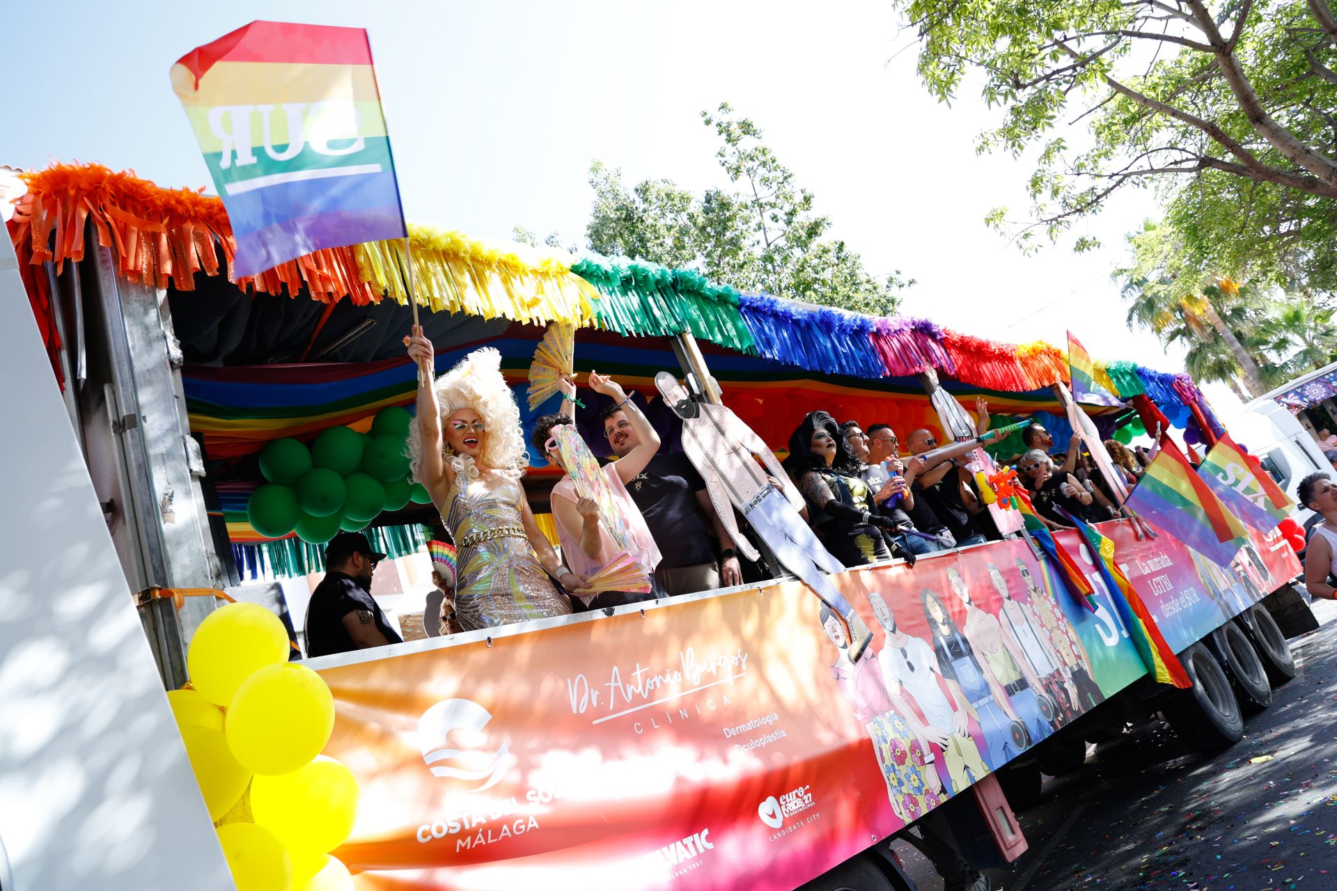 All the best pictures from the Torremolinos Pride parade 2024
