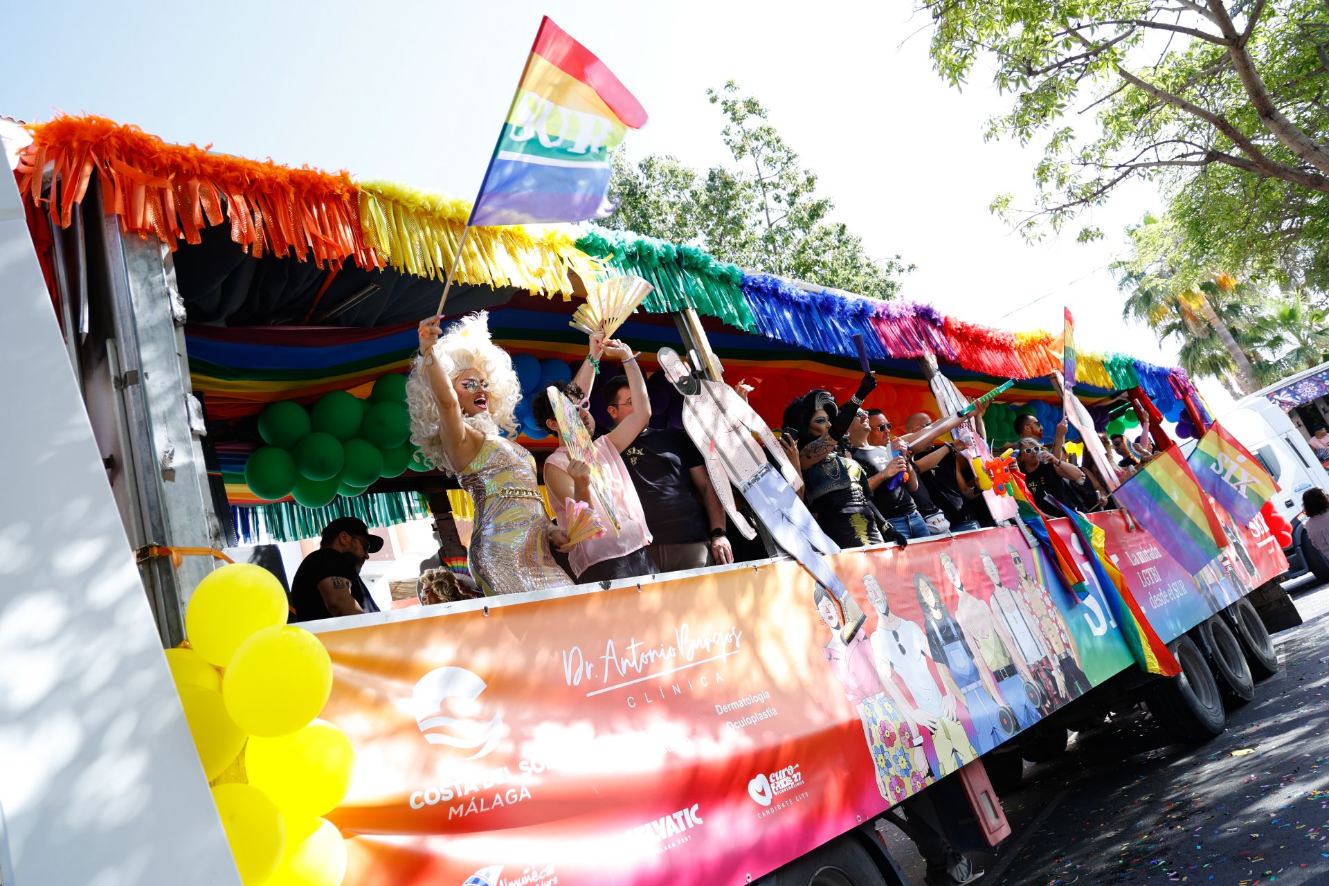 All the best pictures from the Torremolinos Pride parade 2024