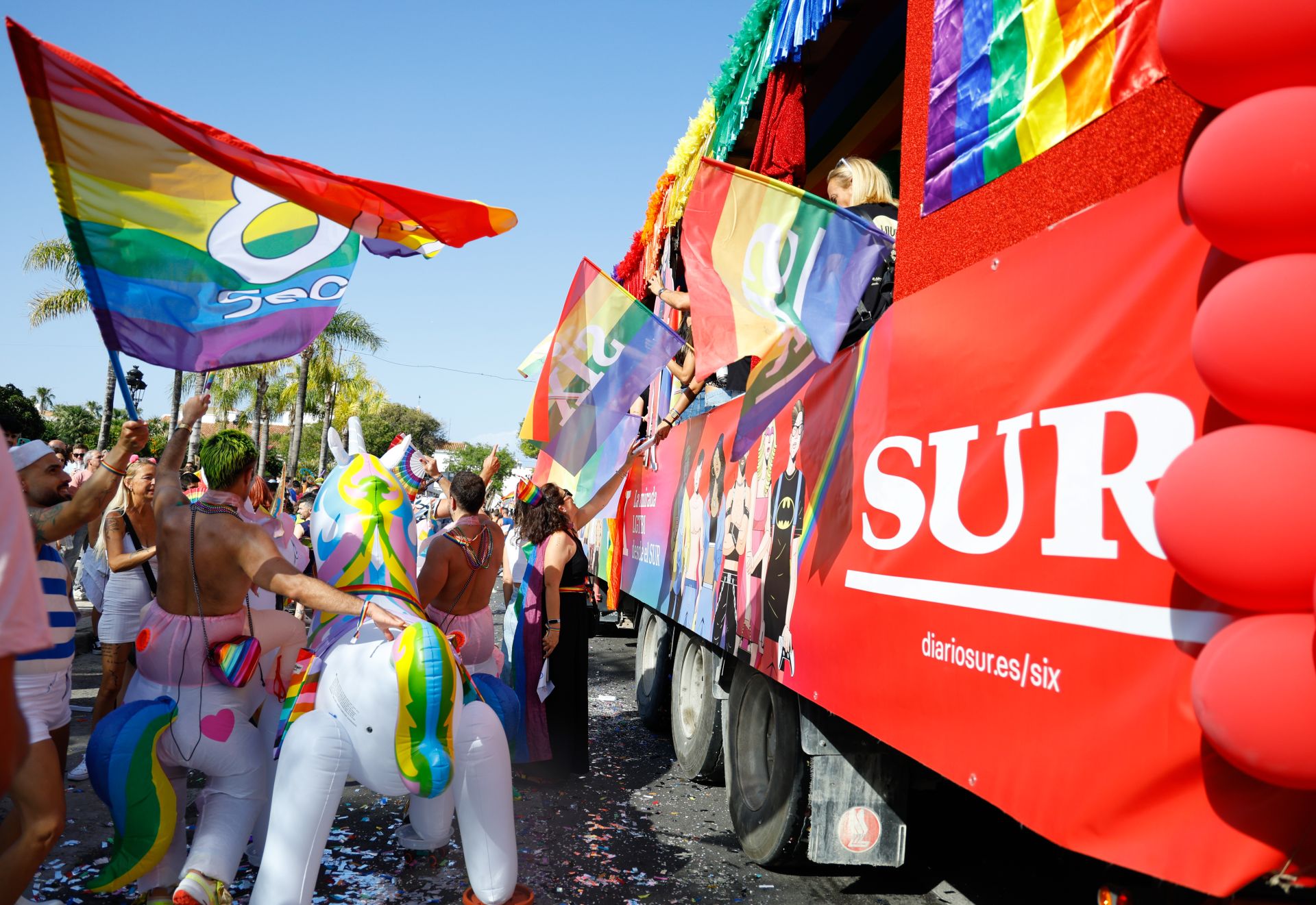 All the best pictures from the Torremolinos Pride parade 2024