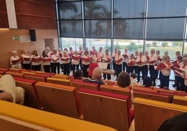 The LTS choir during last week's performance.